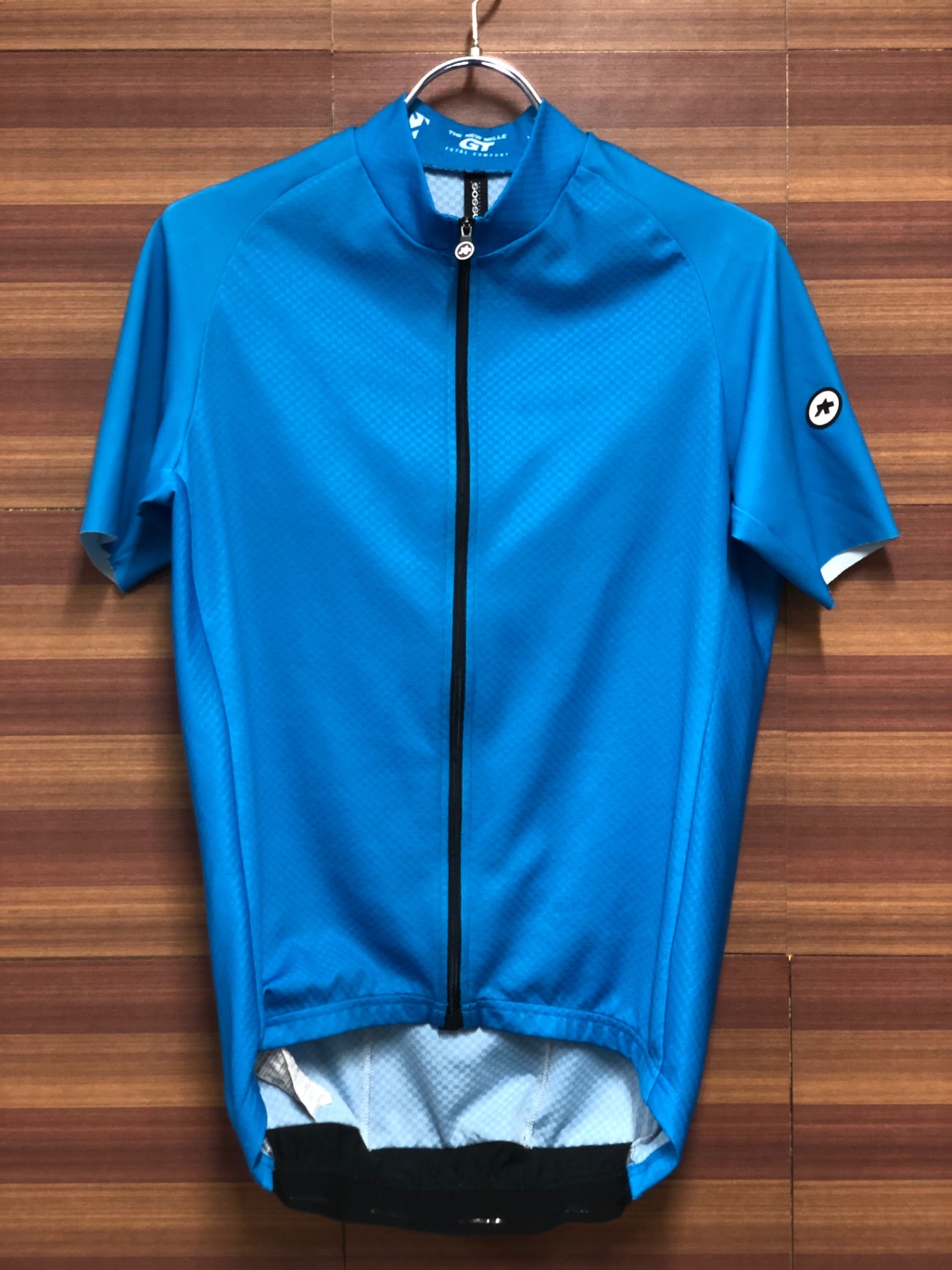 II712 アソス assos MILLE GT SUMMER SS JERSEY C2 半袖 サイクルジャージ 青 M