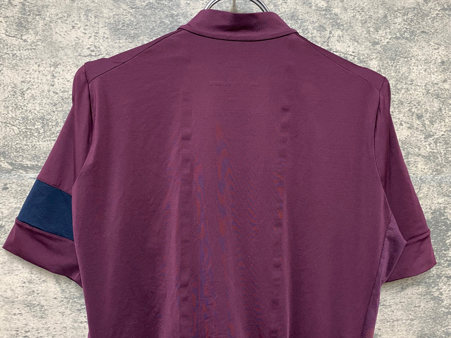 JA553 ラファ Rapha PRO TEAM TRAINING JERSEY 半袖 サイクルジャージ バーガンディ S ※汚れ