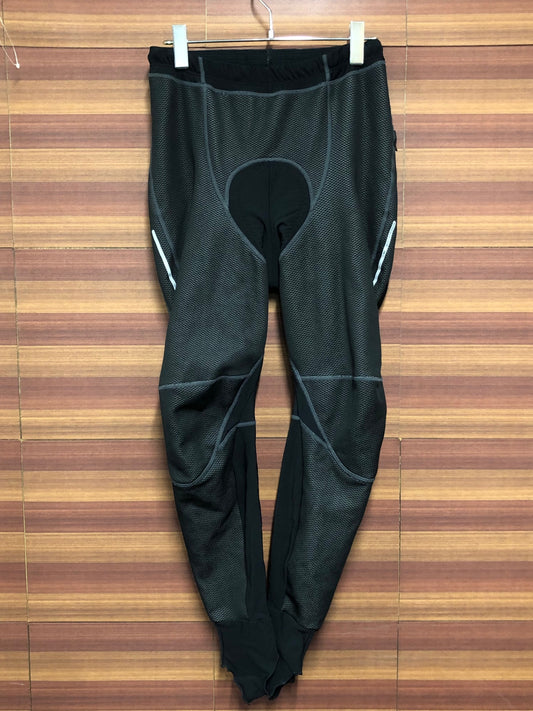 IQ341 パールイズミ PEARL iZUMi レーサータイツ 黒 L 3D NEO PLUS 裏起毛 ほつれあり