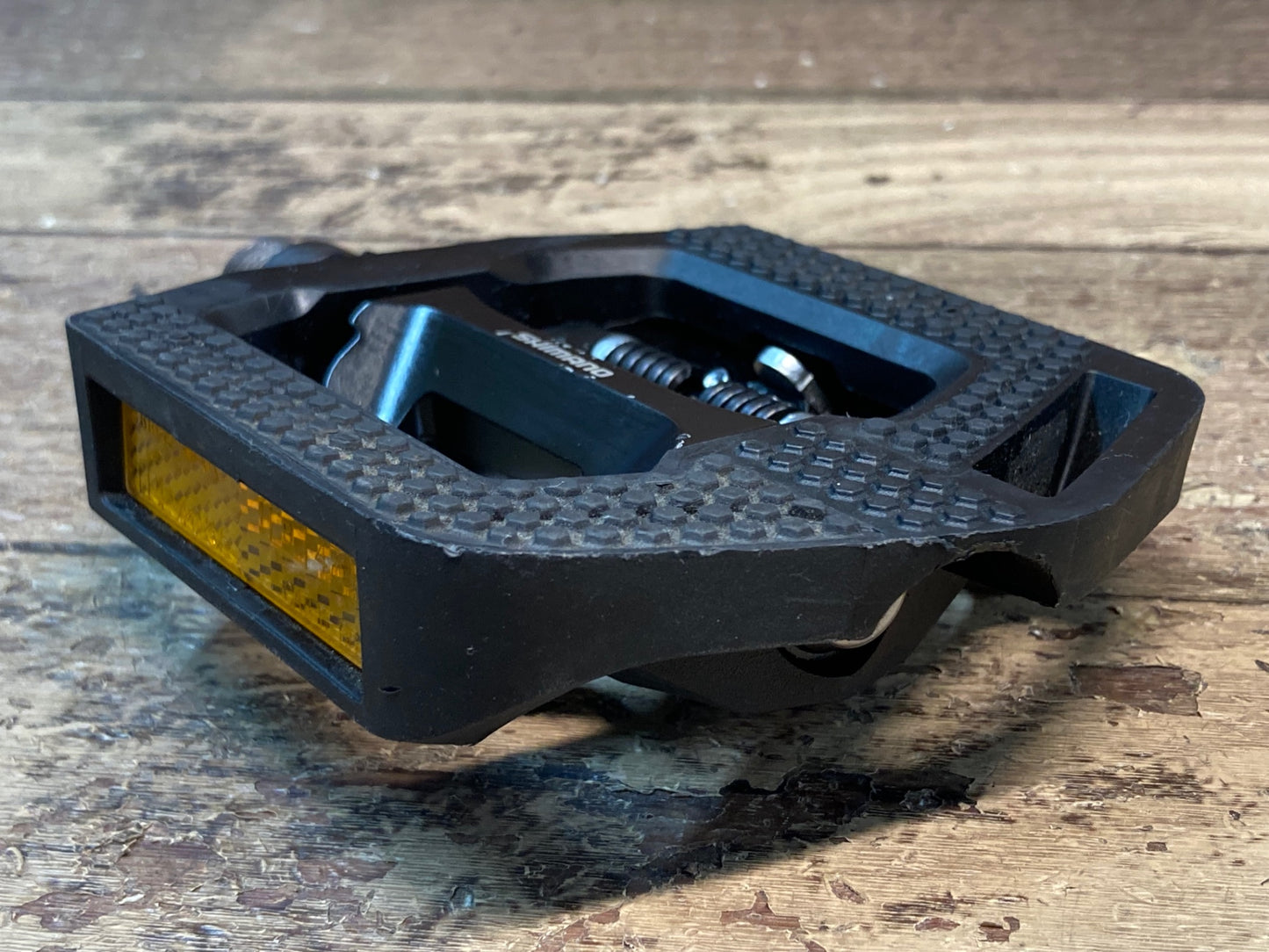 IM485 シマノ SHIMANO CLICK'R PD-T421 ビンディングペダル 黒 SPD