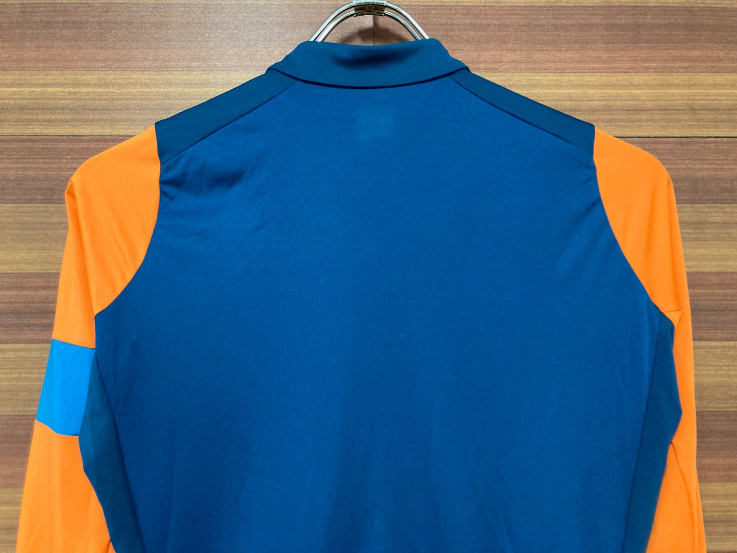 IM302 ラファ Rapha PRO TEAM LONG SLEEVE TRAINING JERSEY 長袖 サイクルジャージ 青 オレンジ S