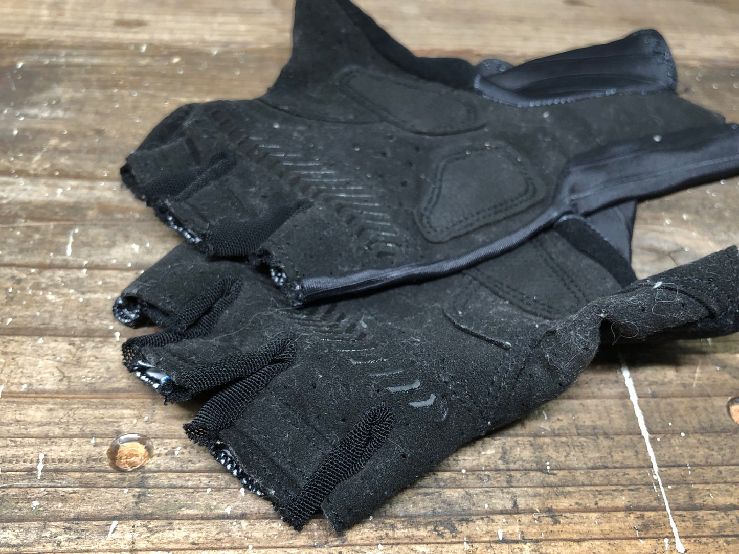 IN993 サンボルト SUNVOLT 指切 サイクルグローブ 黒 M