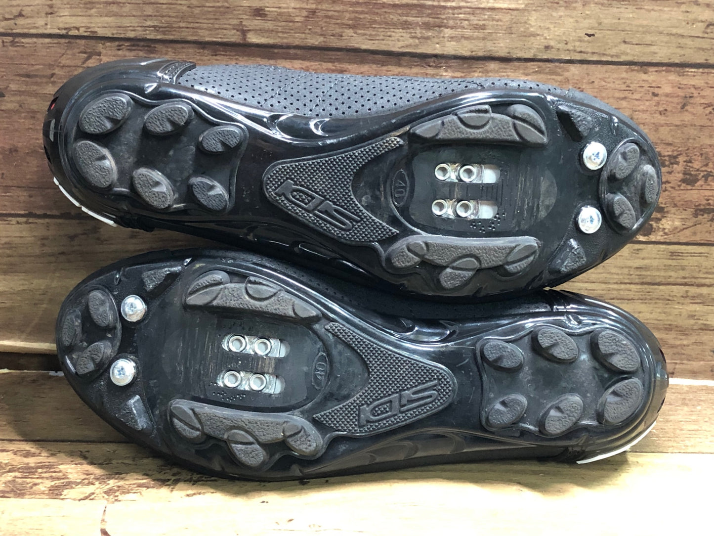 IF859 シディ SIDI DEFENDER Gravel Shoe ビンディングシューズ SPD 黒 EU40-1/2