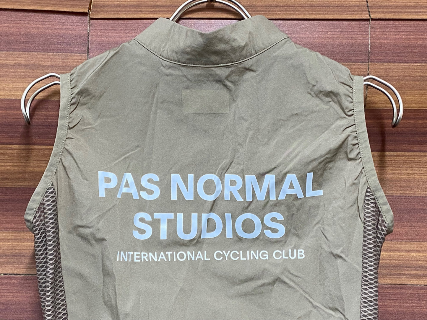 IV047 パスノーマルスタジオ PAS NORMAL STUDIOS Mechanism Stow Away Gilet ジレ ベスト 茶 S