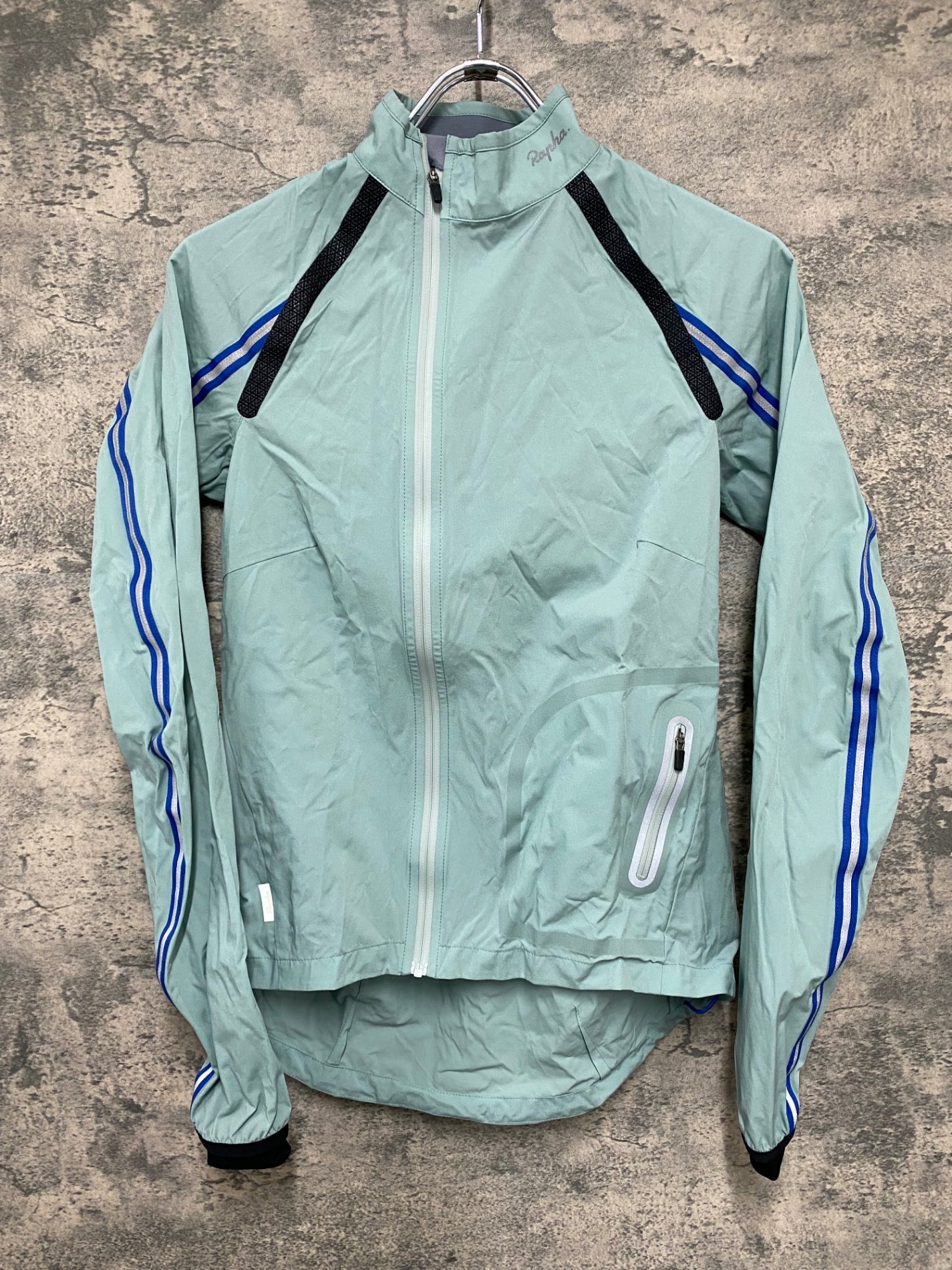 IR466 ラファ Rapha CLASSIC WIND JACKET 長袖 サイクルジャケット 薄水色 XS