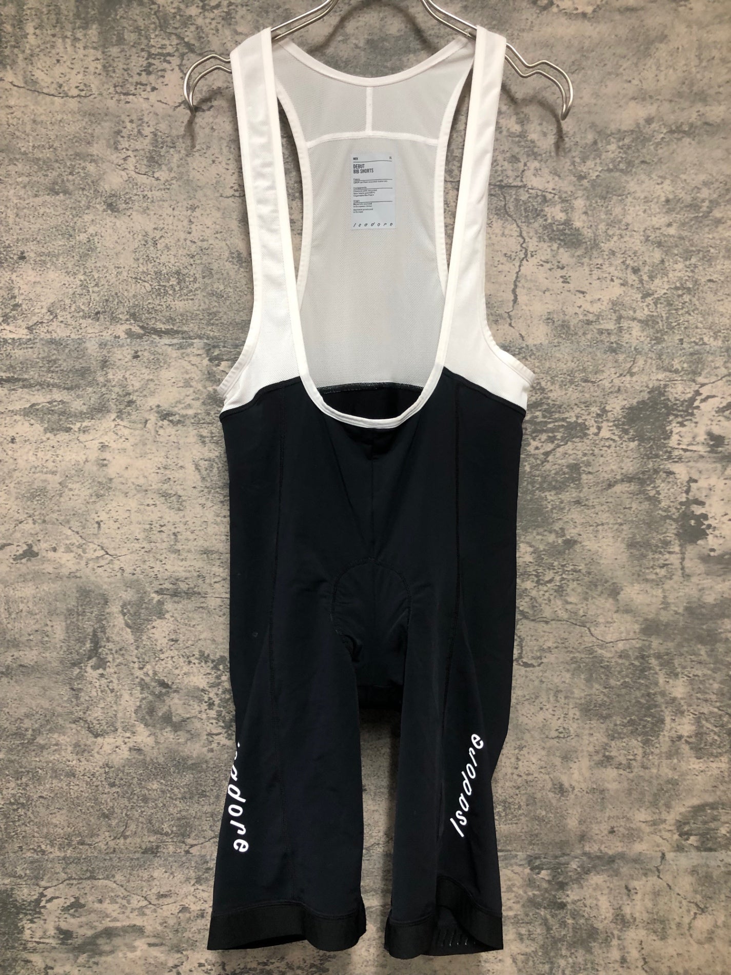 IW195 イザドア Debut Bib Shorts ビブショーツ 黒 XLサイズ