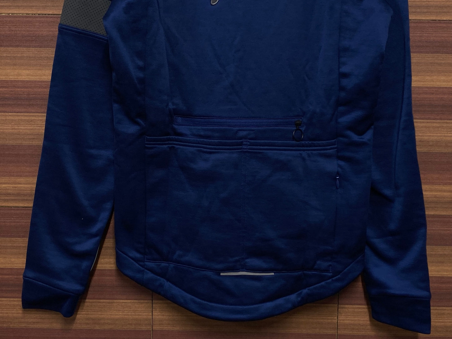 IP737 ラファ Rapha WINTER JERSEY 長袖サイクルジャージ 紺 S 裏起毛