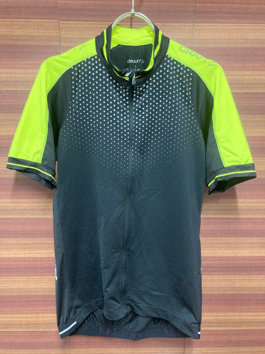 IM205 クラフト CRAFT 半袖 サイクルジャージ 黒 L