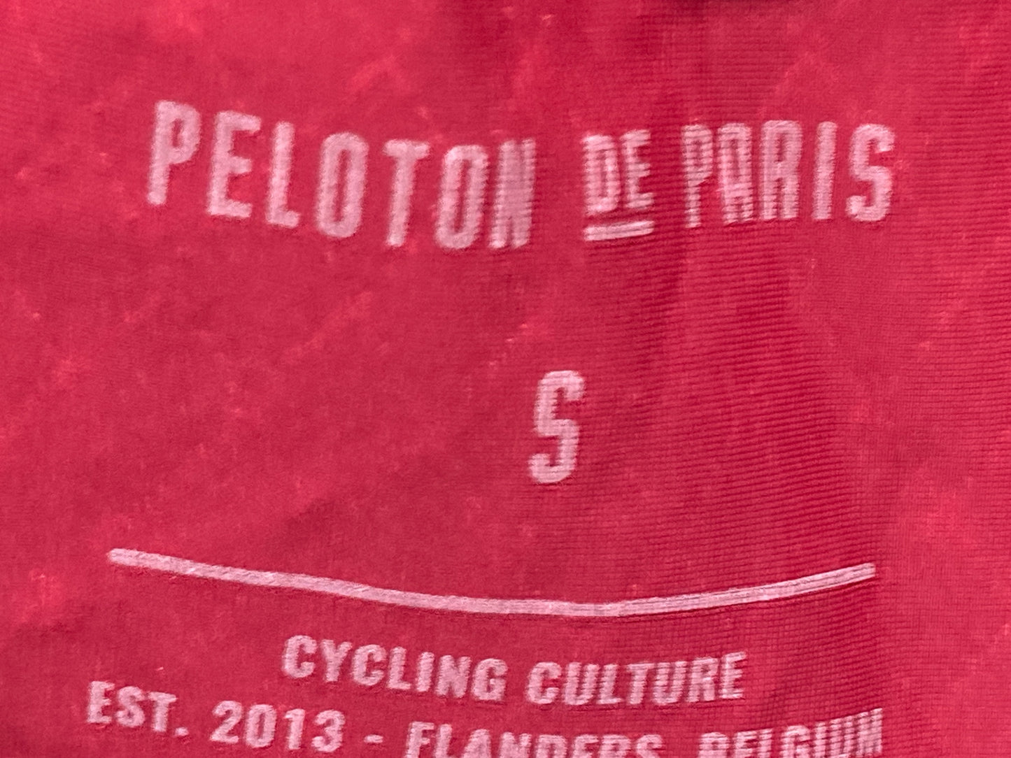 IQ748 プロトンドパリ PELOTON DE PARIS ビブショーツ 赤 S