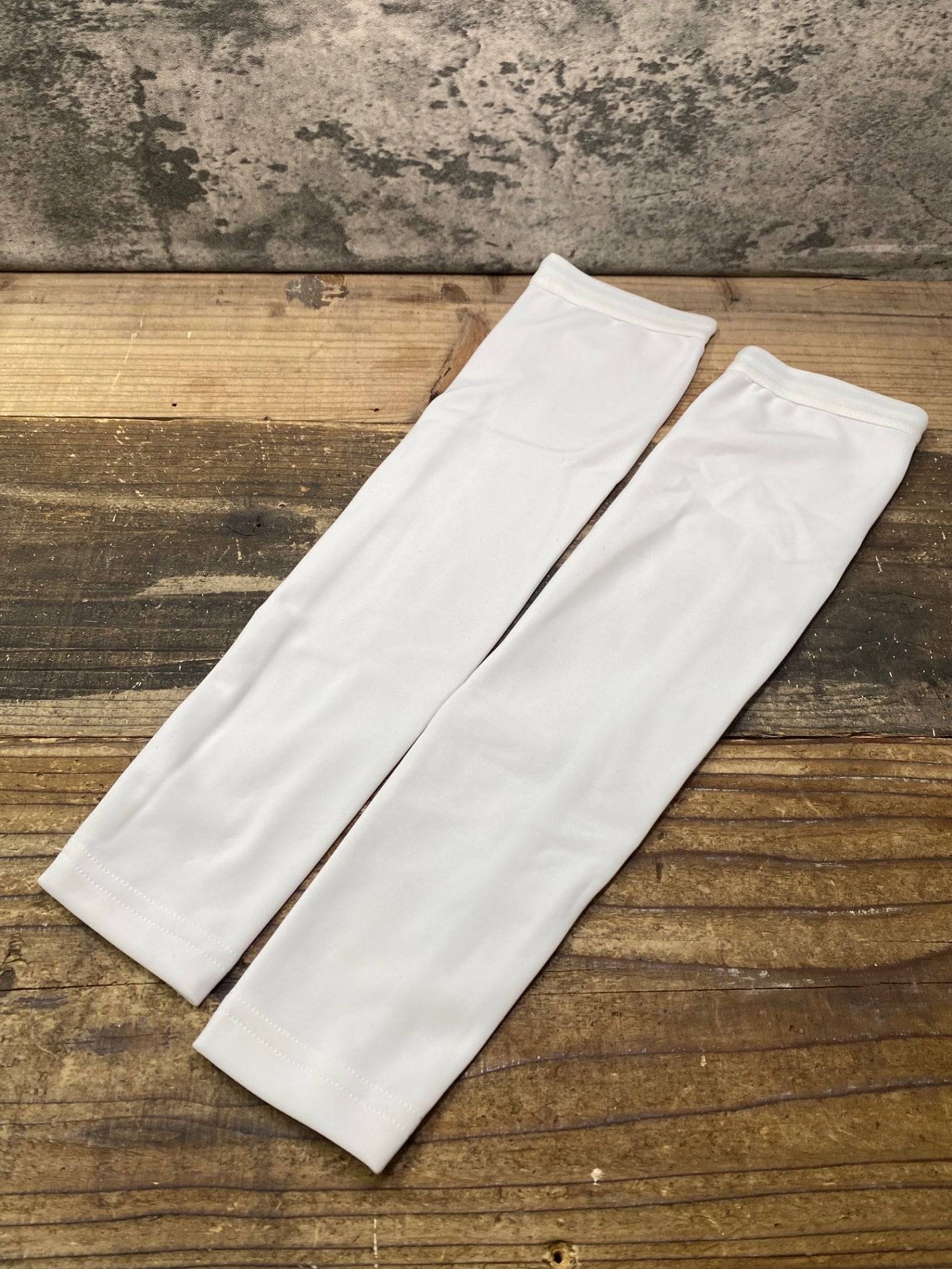 IR222 ラファ Rapha アームカバー 白 S 裏起毛