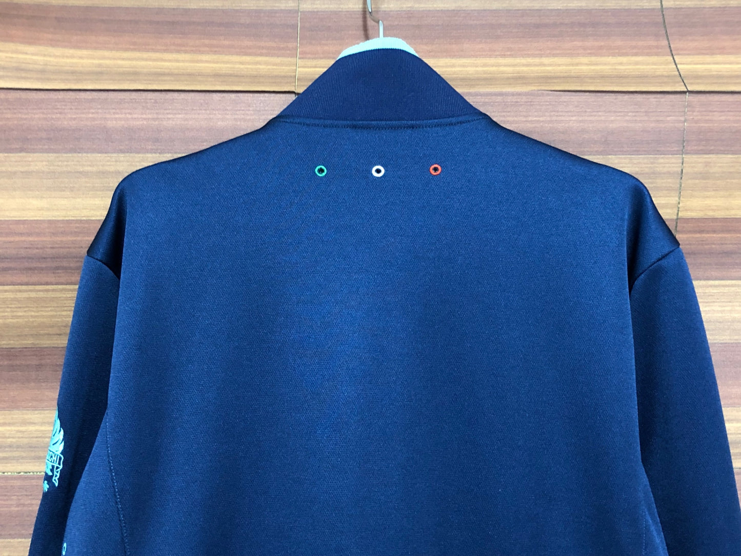 IS436 ビアンキ Bianchi 長袖 サイクルジャケット 紺 M