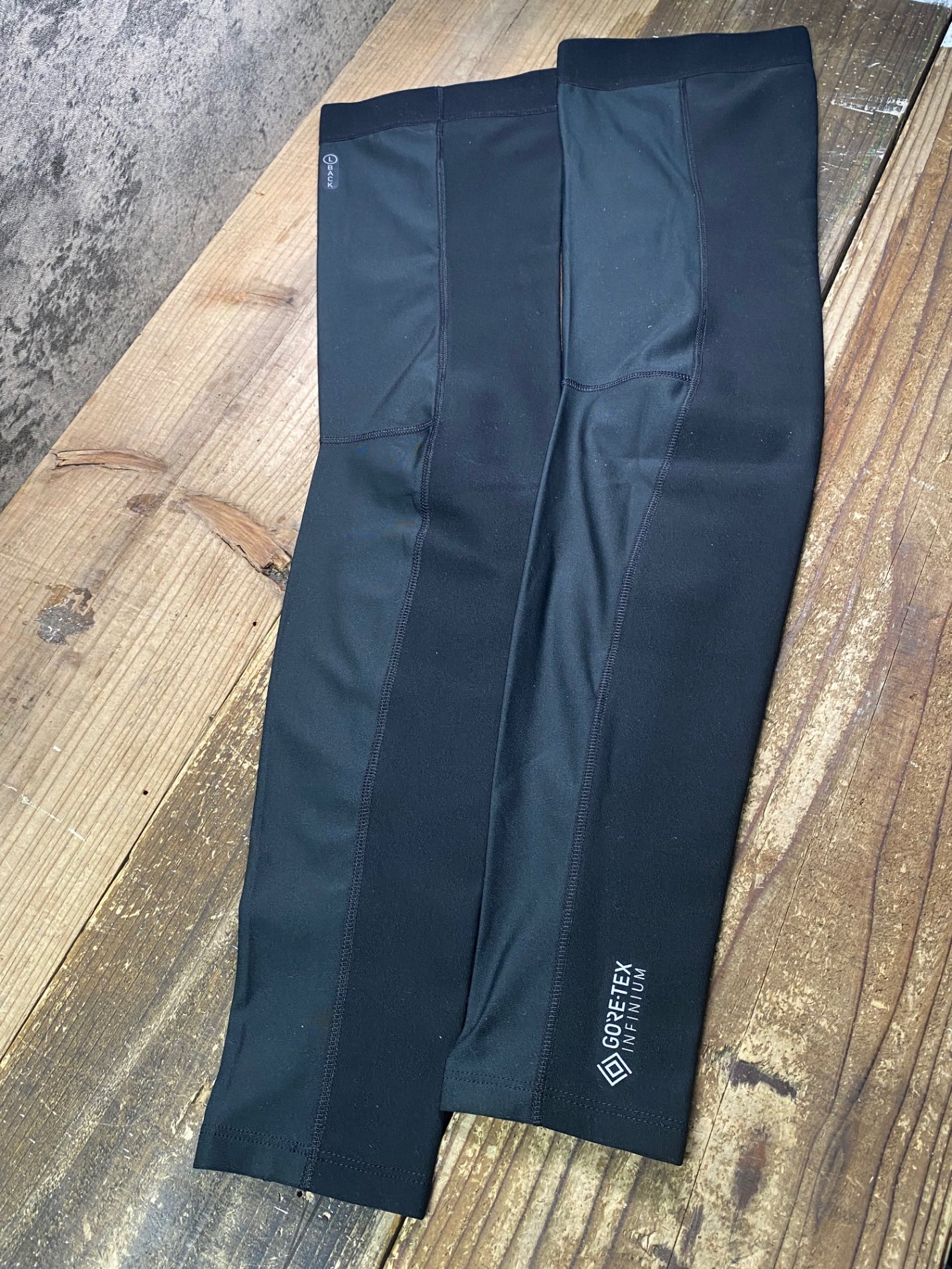 IT763 GORE レッグカバー 黒 EU XS-S GORE-TEX INFINIUM