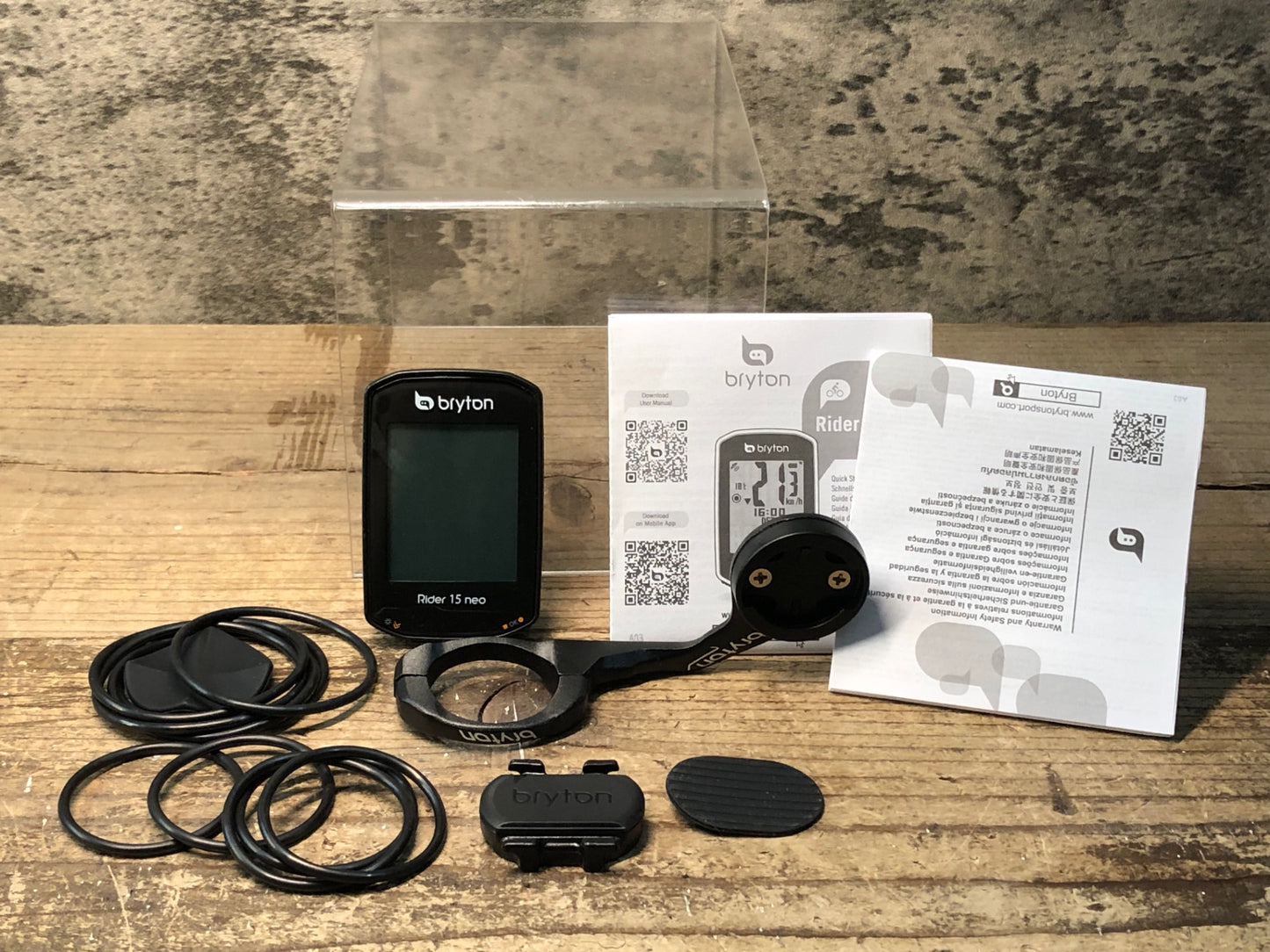 IB962 ブライトン bryton Rider 15 NEO サイクルコンピューター センサー付き