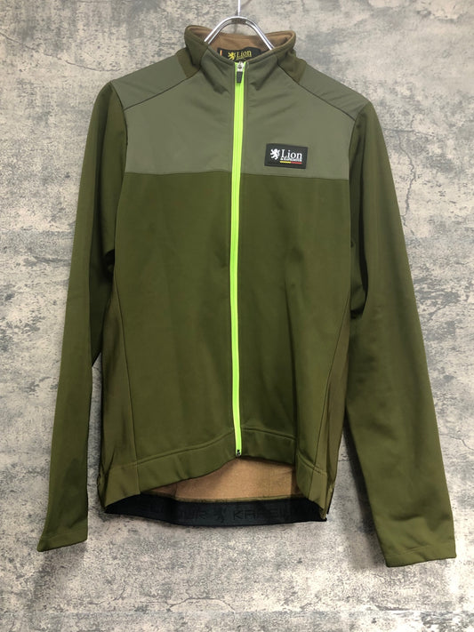 IX182 リオンドカペルミュール Lion de KAPELMUUR 長袖 サイクルジャケット カーキ L