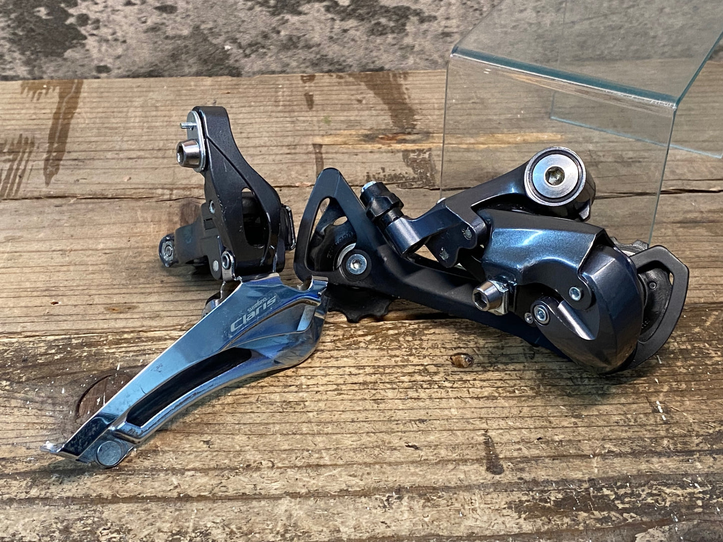 IH265 シマノ SHIMANO クラリス Claris FD-R2000 RD-R2000 フロント リアディレイラー セット Φ34.9 GS