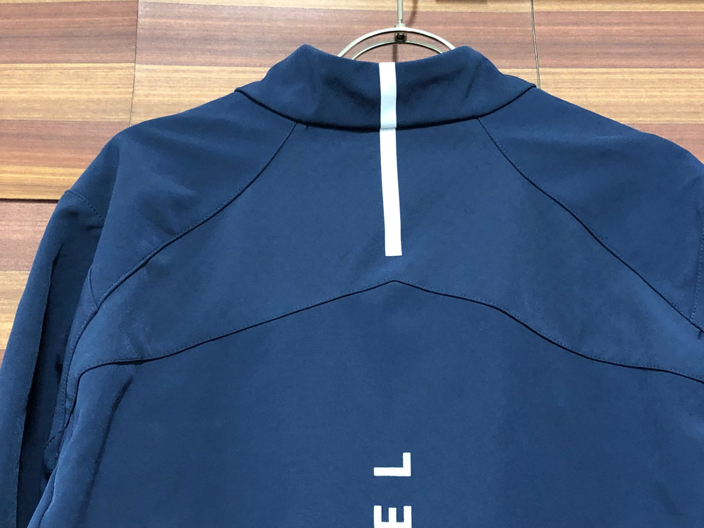 IT573 ヴァンリーゼル VAN RYSEL 長袖サイクルジャケット 紺 2XL