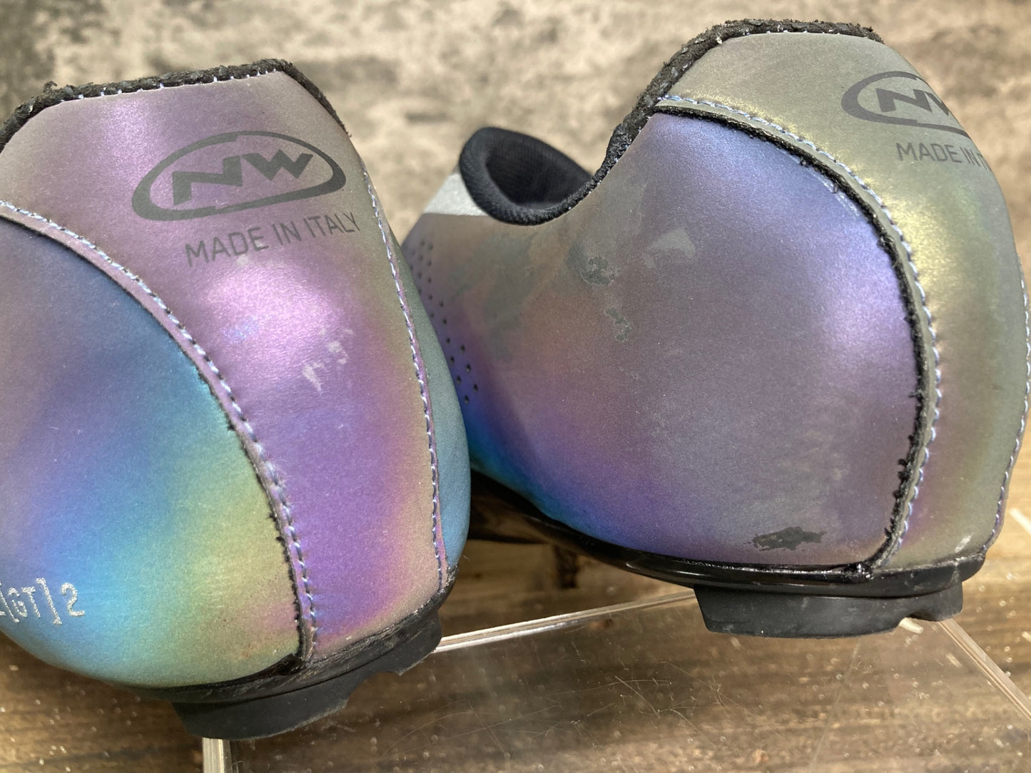 IO380 ノースウェーブ NORTH WAVE EXTREME GT2 ビンディングシューズ リフレクト EU41 SPD-SL SPEEDPLAY