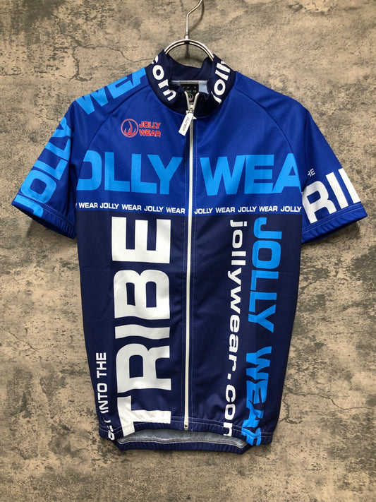 IX668 ジョリーウェア JOLLYWEAR 半袖サイクルジャージ 青 S