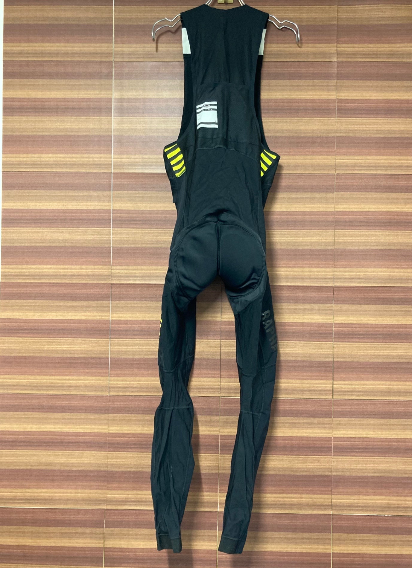 IO661 ラファ Rapha PRO TEAM 防風 裏起毛 ビブタイツ M ブラック