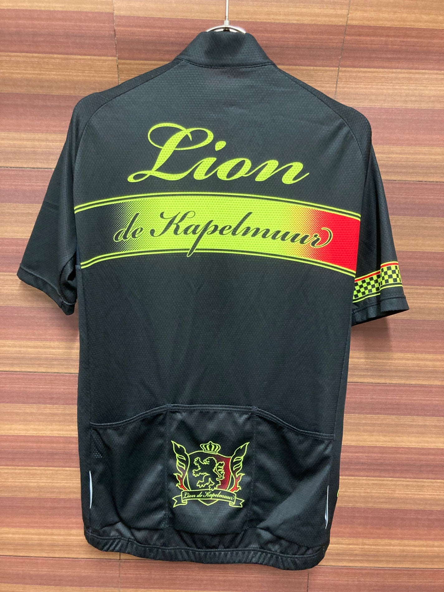 Lion de Kapelmuur サイクリングジャージ IU669 リオンドカペルミュール LION DE KAPELMUUR 半袖 サイクル