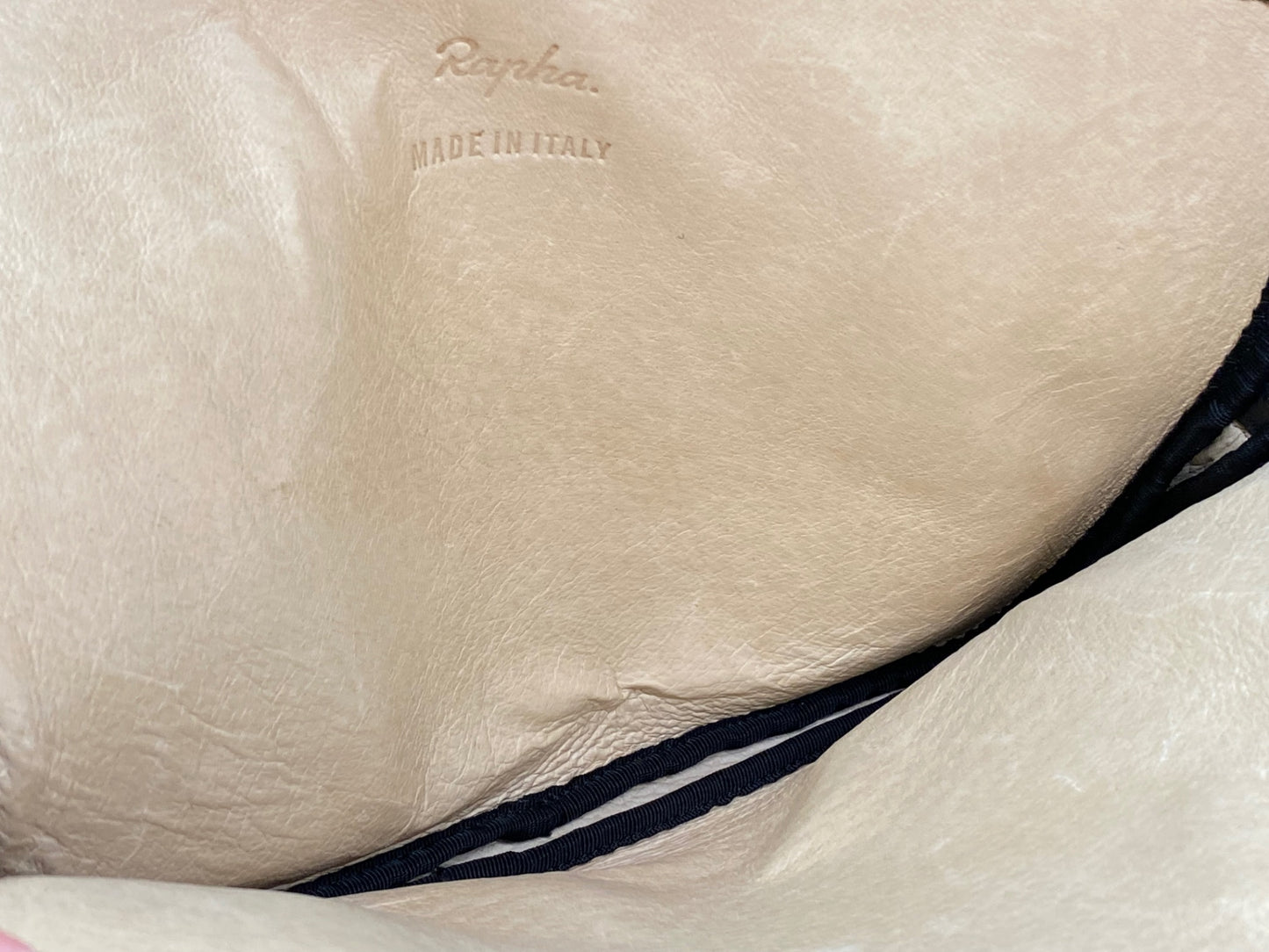 IQ877 ラファ Rapha TRAVEL POUCH Large leather Pouch ポーチ 黒