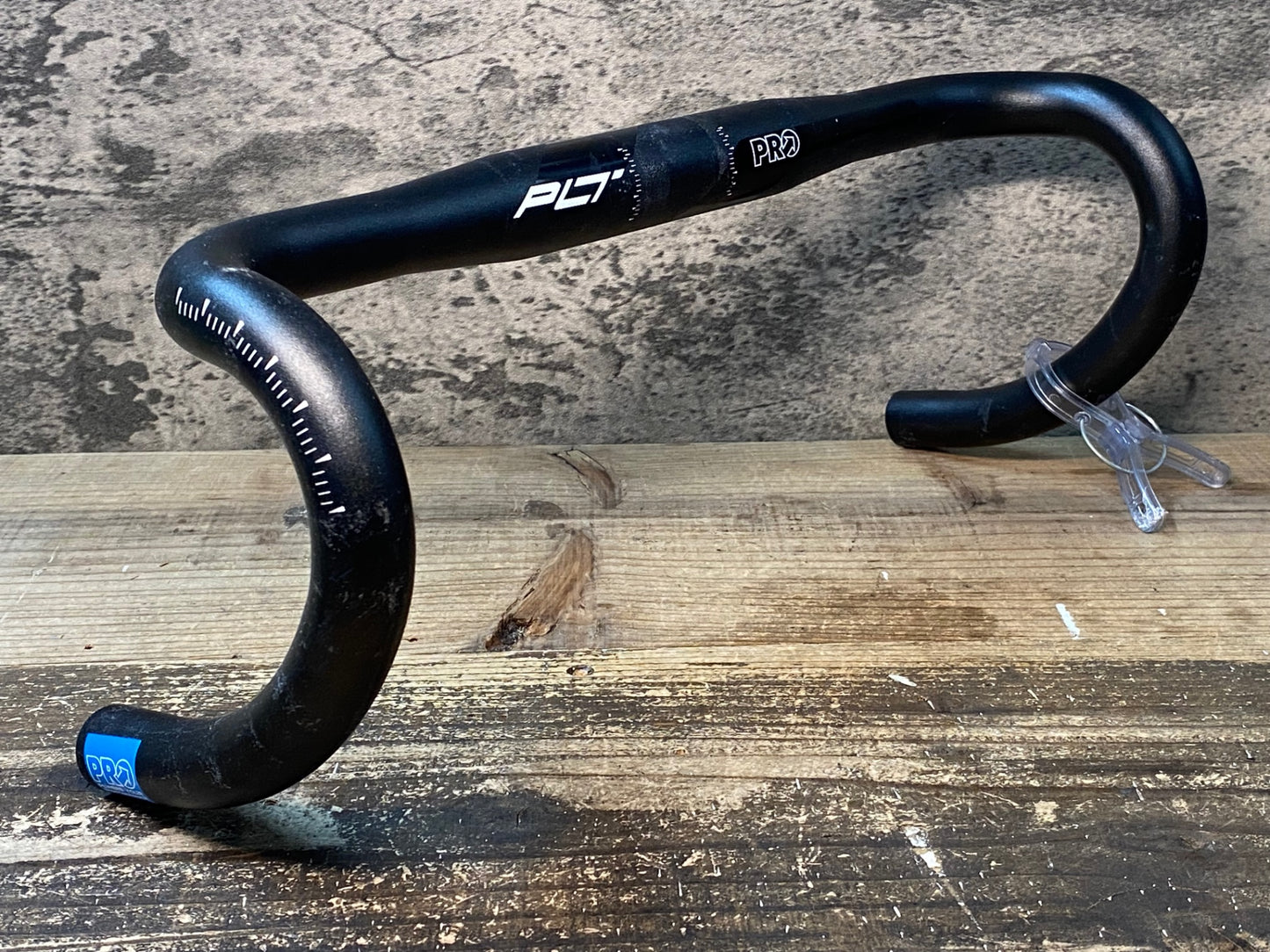ID637 シマノ SHIMANO プロ PRO PLT アルミドロップハンドル 黒 Φ31.8 エンドC-C400mm