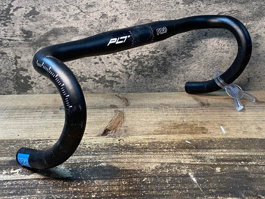 ID637 シマノ SHIMANO プロ PRO PLT アルミドロップハンドル 黒 Φ31.8 エンドC-C400mm