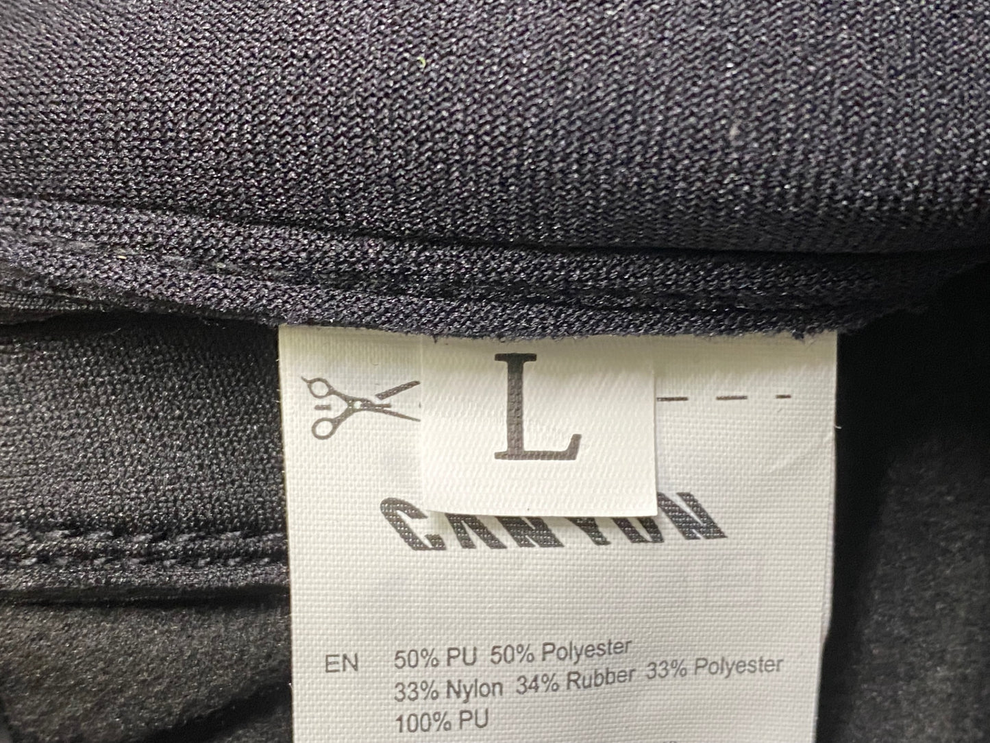 IY346 キャニオン CANYON シューズカバー 黒 L