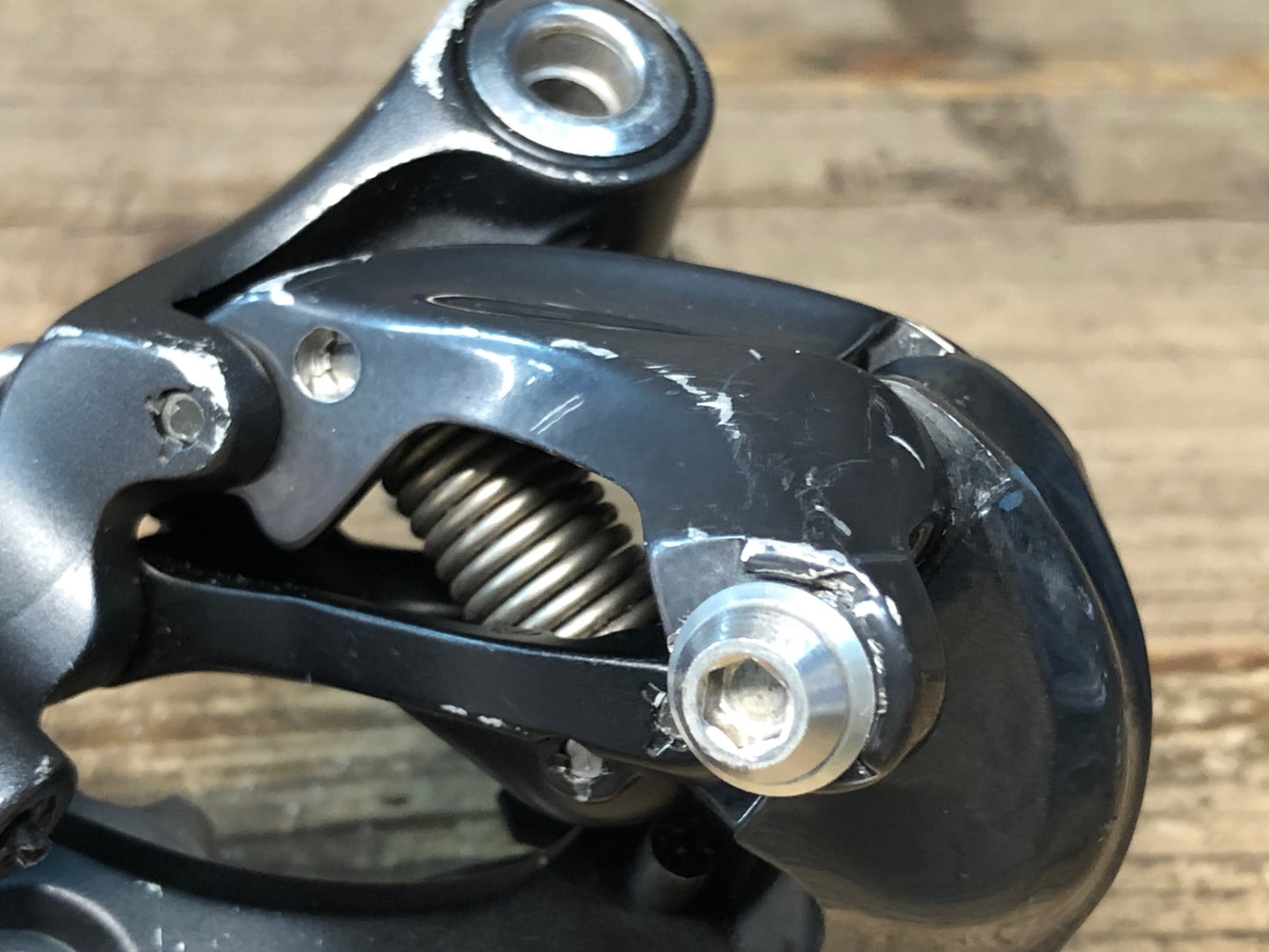 IL685 シマノ SHIMANO アルテグラ ULTEGRA RD-6800 SS リアディレイラー ※ひび割れ、プーリーゲージ曲がりのためジャンク品