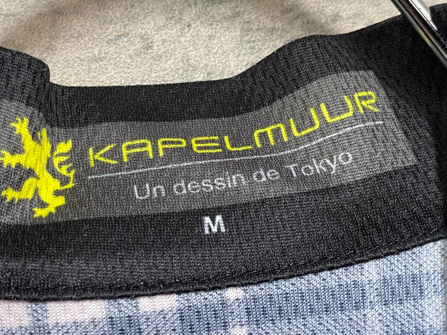 IZ547 カペルミュール kapelmuur 長袖サイクルジャージ 黒ピンク M