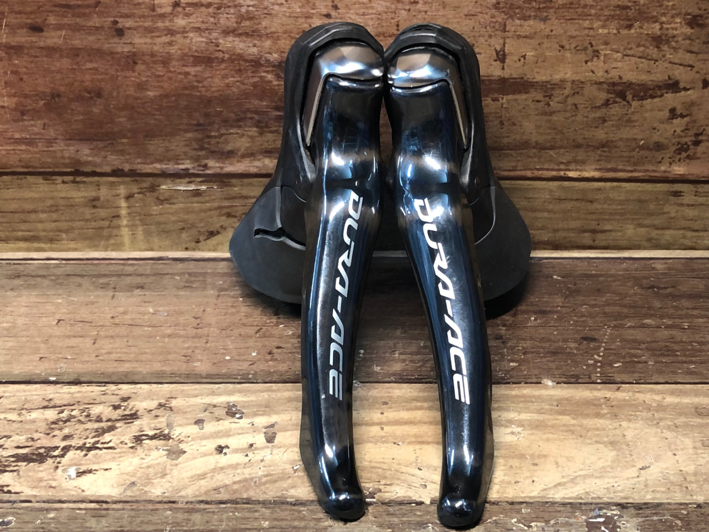 IM258 シマノ SHIMANO デュラエース DURA-ACE ST-9000 STIレバー ※左右共空打ちのためジャンク