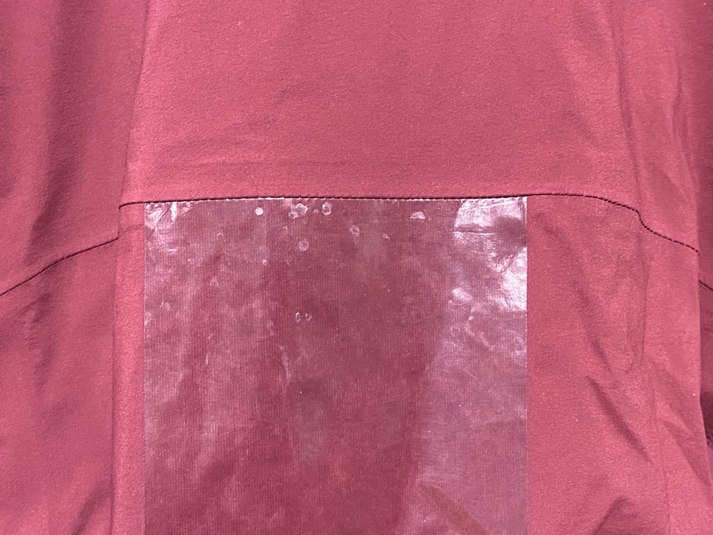 JA552 ラファ Rapha PRO TEAM RACE CAPE 長袖 サイクルレインジャケット バーガンディ S