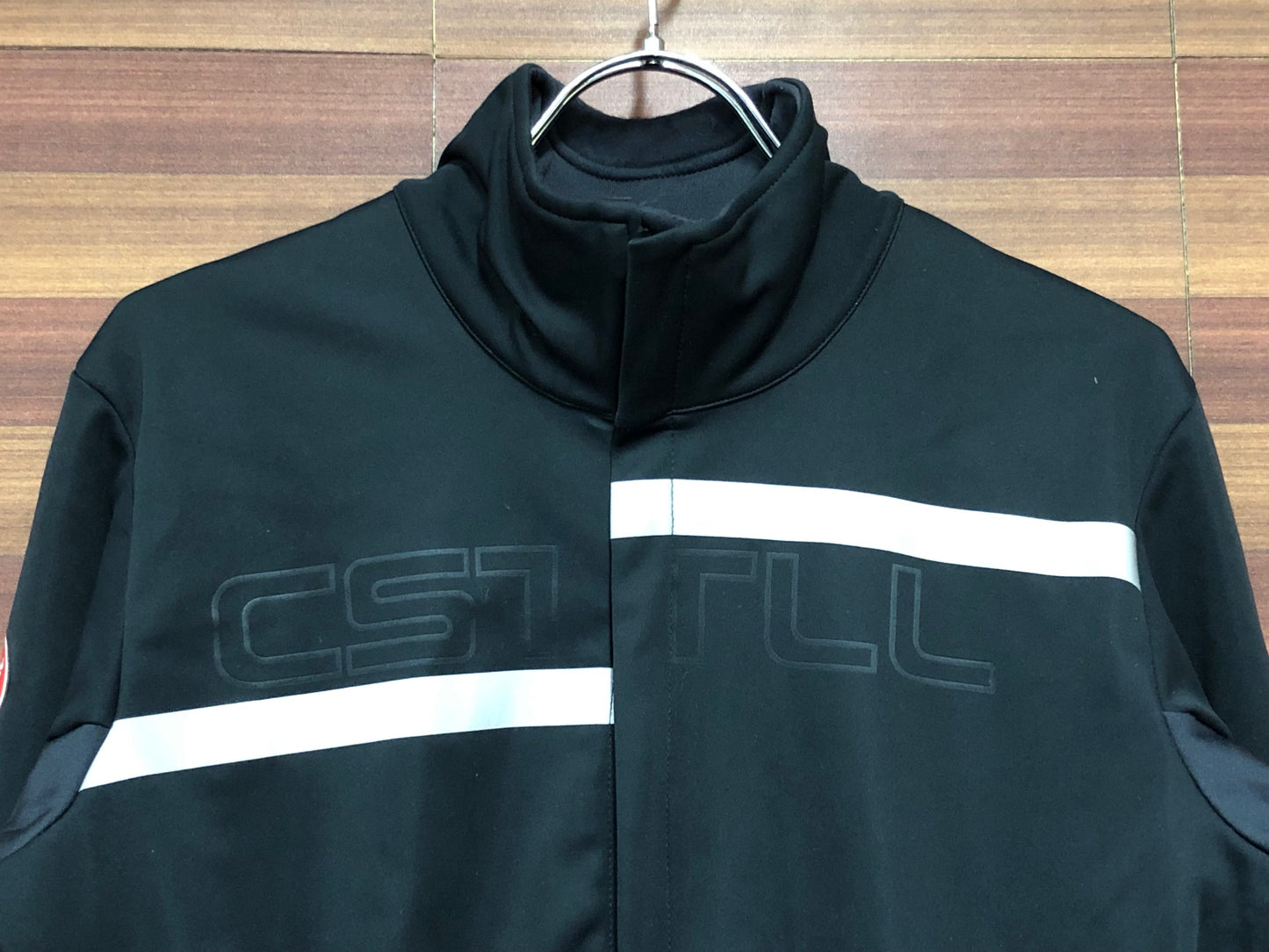 IM431 カステリ CASTELLI 長袖 サイクルジャケット 裏起毛 黒 M GORE TEX INFINIUM