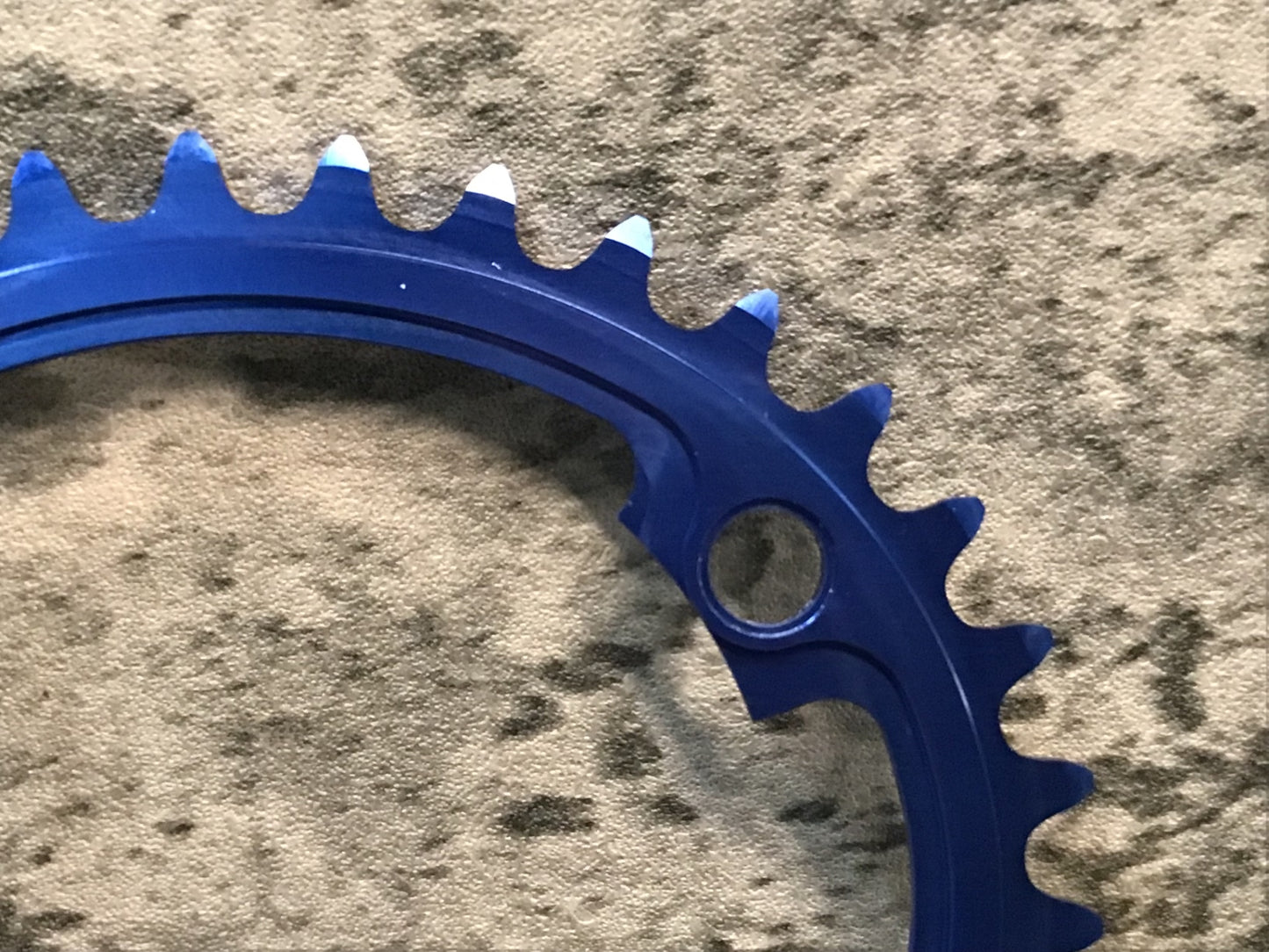 JA853 スミス SMITH バロックギア BAROQUE GEAR 楕円 インナーチェーンリング 34T 青