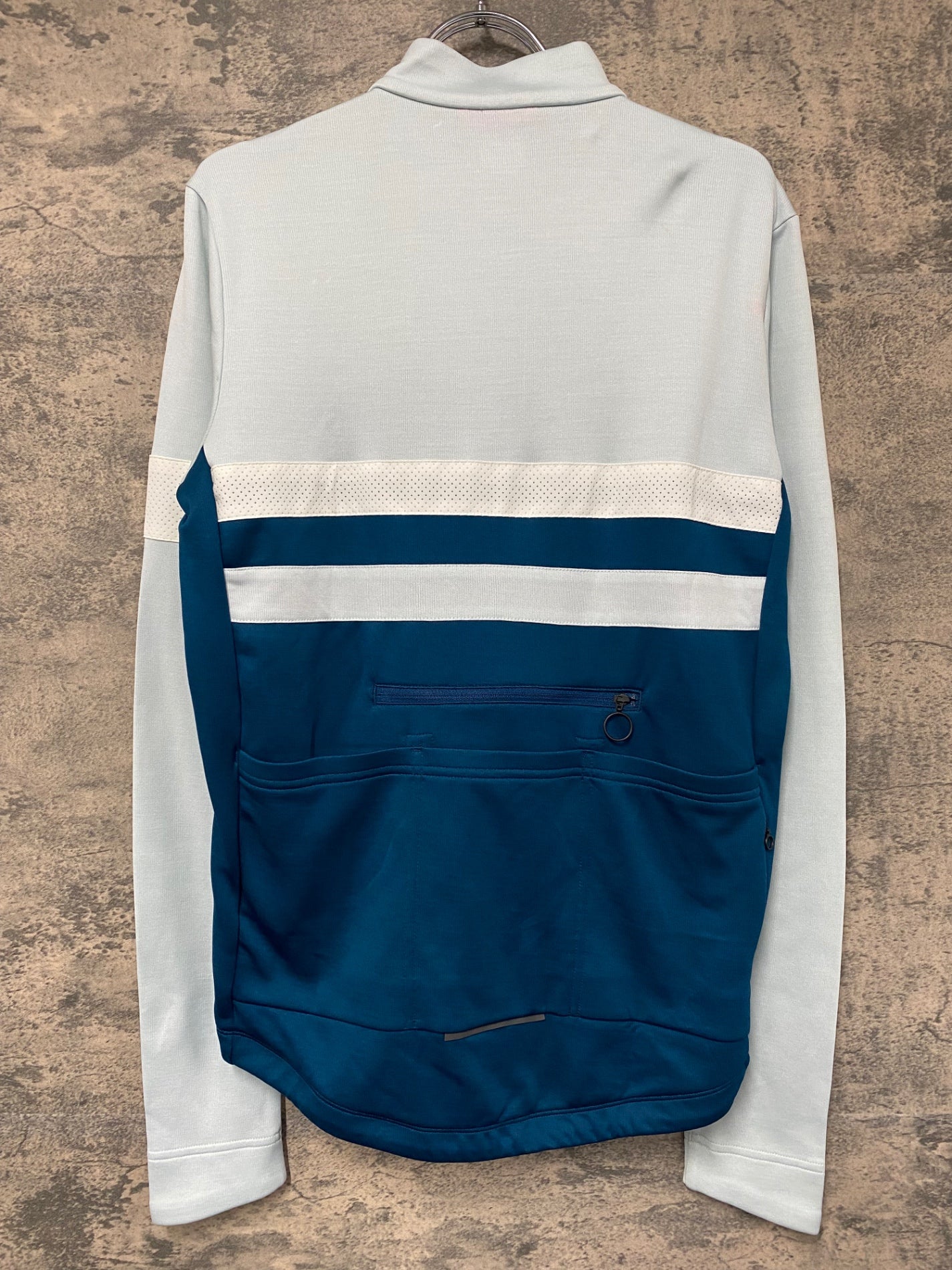 JB471 ラファ Rapha ブルべロングスリーブジャージ BREVET LONG SLEEVE JERSEY 青 M