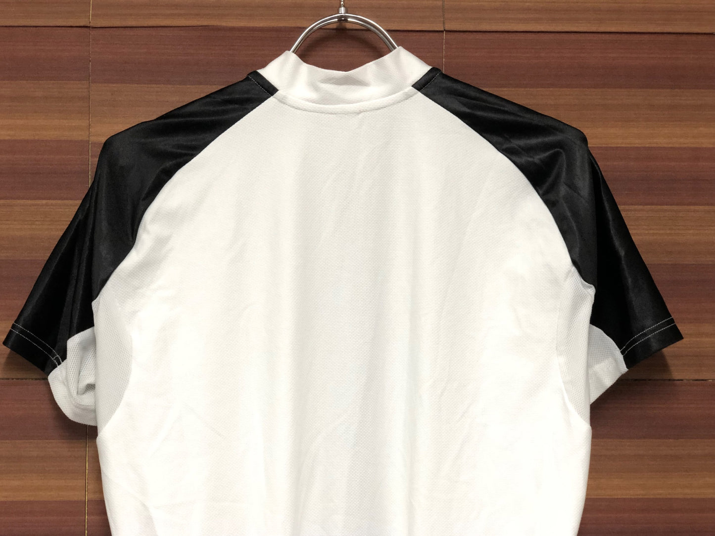 IO896 アソス ASSOS 半袖サイクルジャージ 白黒 Lサイズ