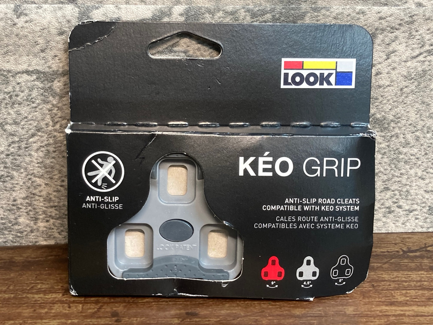 IO765 ルック LOOK ケオ KEO GRIP クリート グレー 4.5° 未使用
