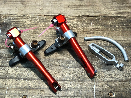 HT586 ポール PAUL MOTOLITE 片側 Vブレーキ レッド