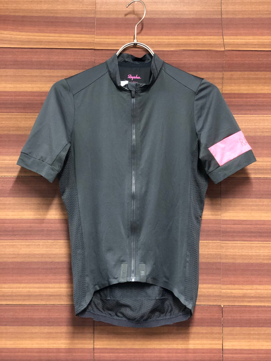 IQ866 ラファ Rapha PRO TEAM CLIMBER'S JERSEY 半袖 サイクルジャージ グレー XS