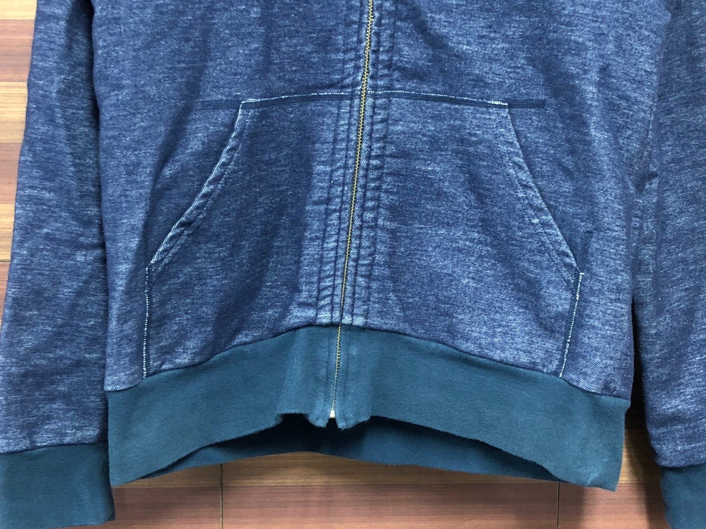 IT755 リンプロジェクト rin project 長袖 パーカー ネイビー M 裏起毛