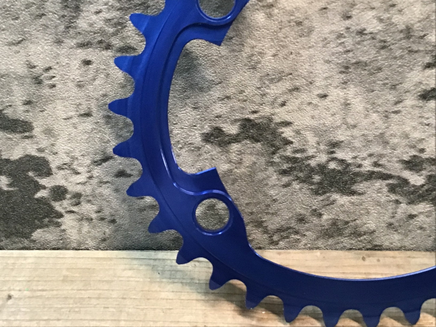 JA853 スミス SMITH バロックギア BAROQUE GEAR 楕円 インナーチェーンリング 34T 青