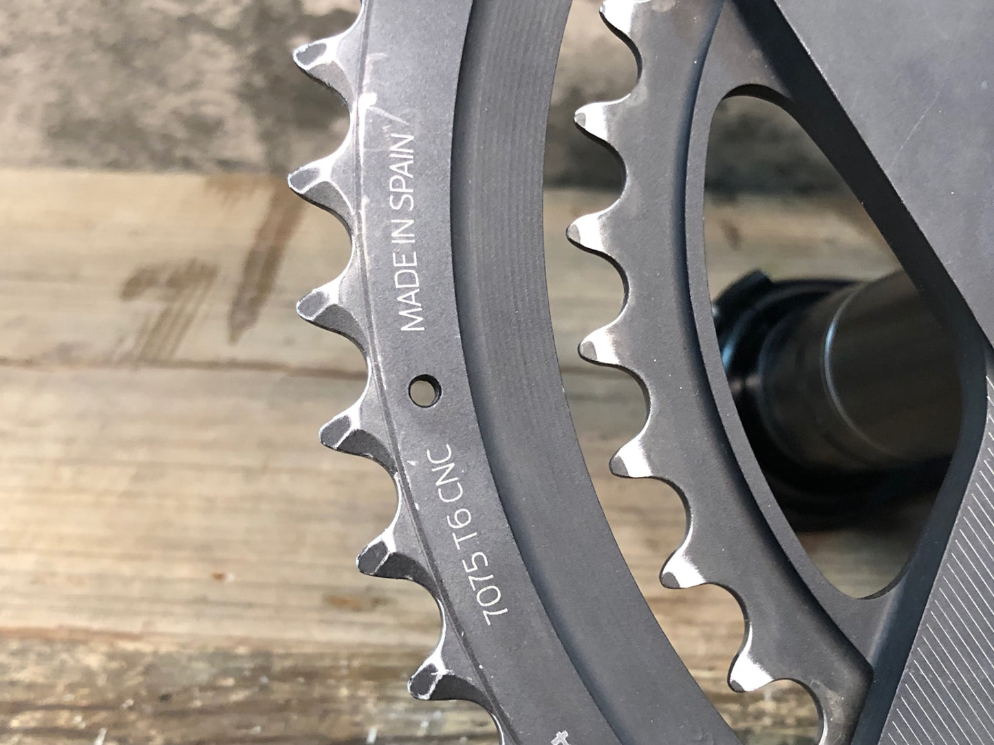 IX243 ローター ROTOR アルデュ ALDHU クランクセット 165mm 50/34T 楕円 ROAD AXLE Φ30