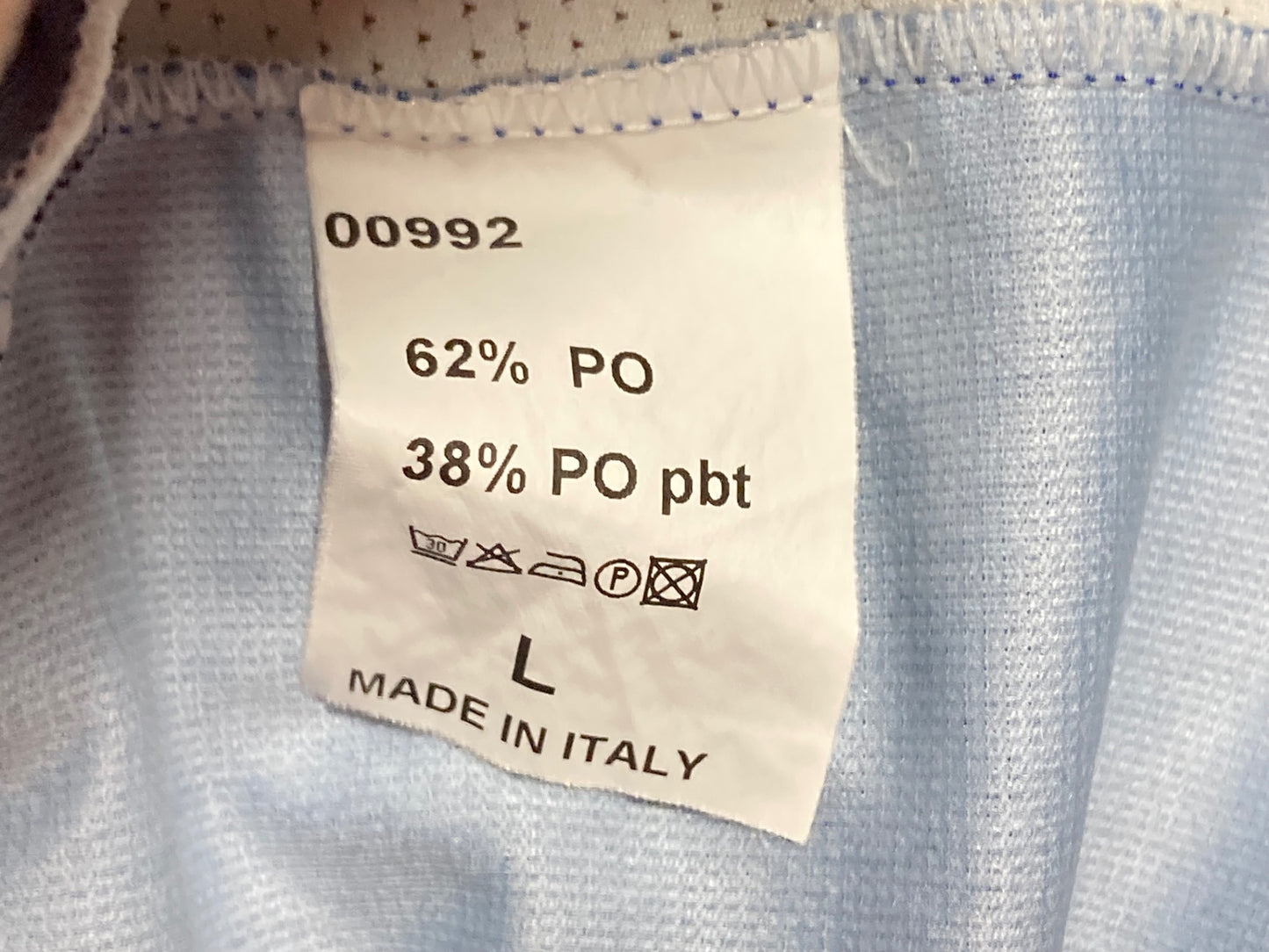 IN391 7ITA GSG 半袖サイクルジャージ 紺 L