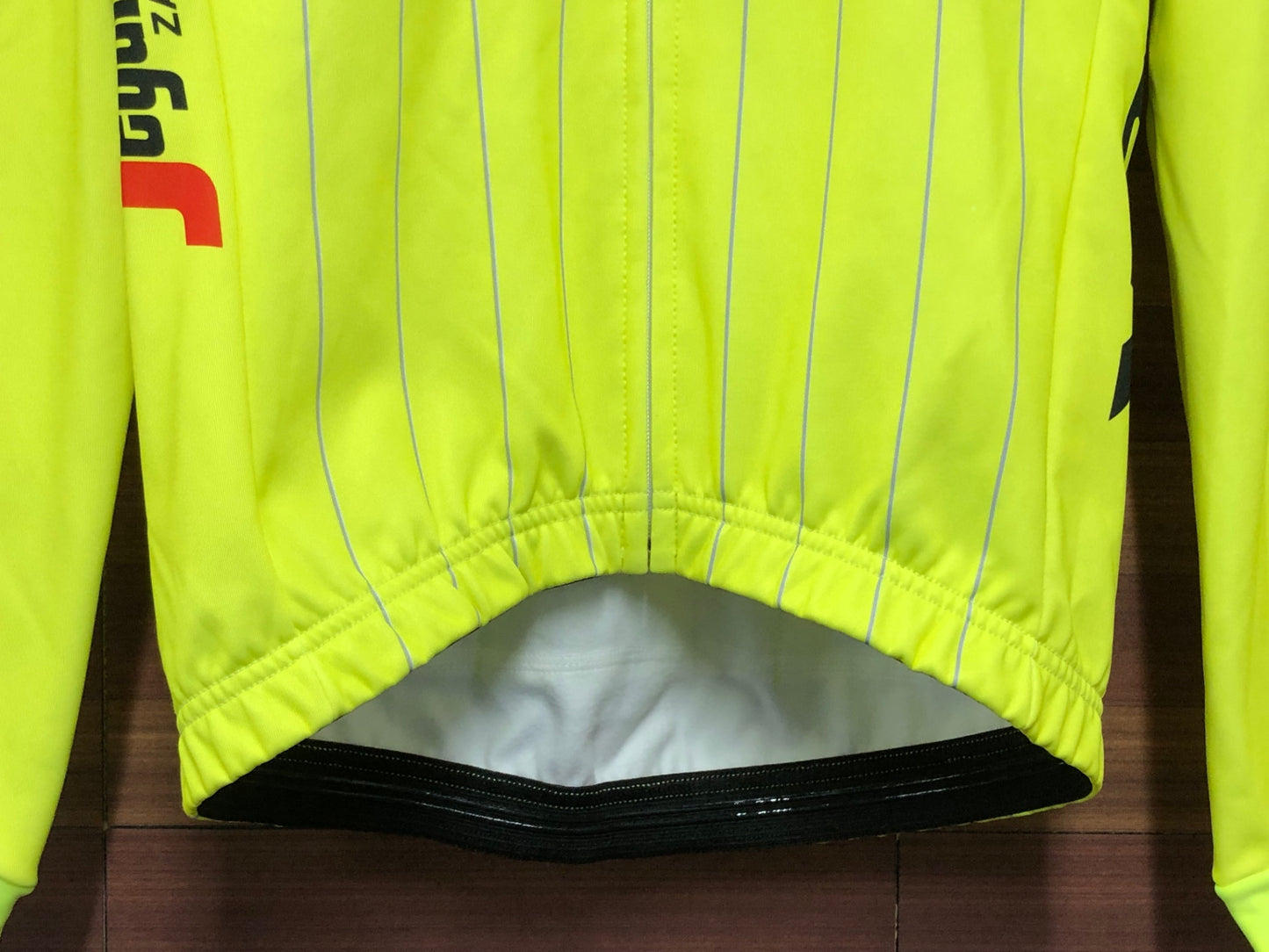 IT202 サンティーニ Santini 長袖 サイクルジャージ 黄 XS 裏起毛 TREK Segafredo