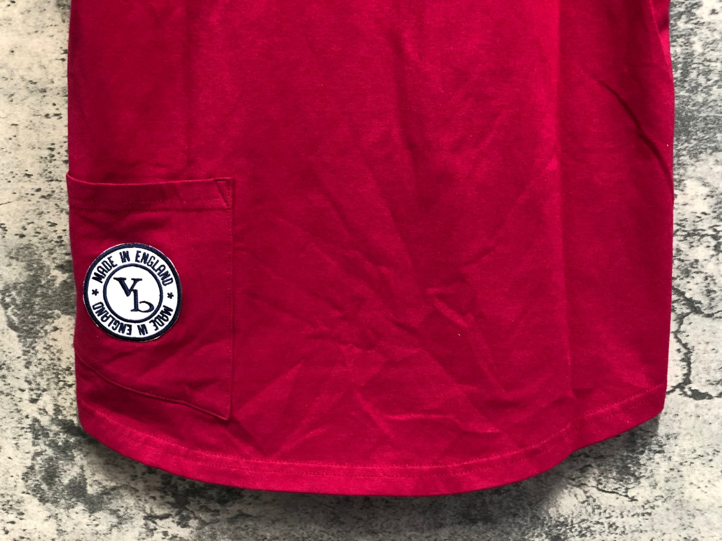 IU108 ヴェロビチ VELOBICI 半袖 Tシャツ 赤 S