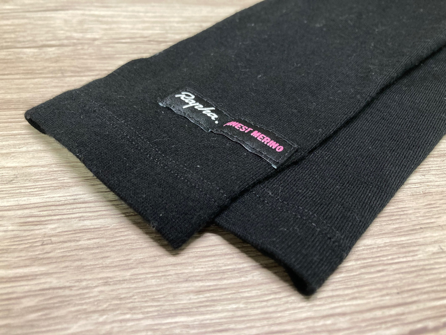 JB677 ラファ Rapha MERINO アームカバー 黒 L