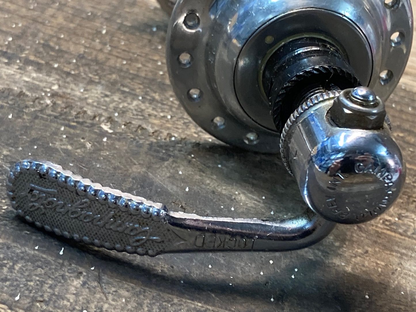 IL956 カンパニョーロ Campagnolo レコード RECORD ハブセット 32H OLD100×126mm BSCネジ