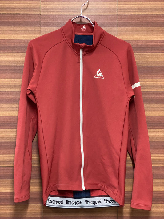 IH921 ルコックスポルティフ Lecoq sportif 長袖 サイクルジャージ 赤 M