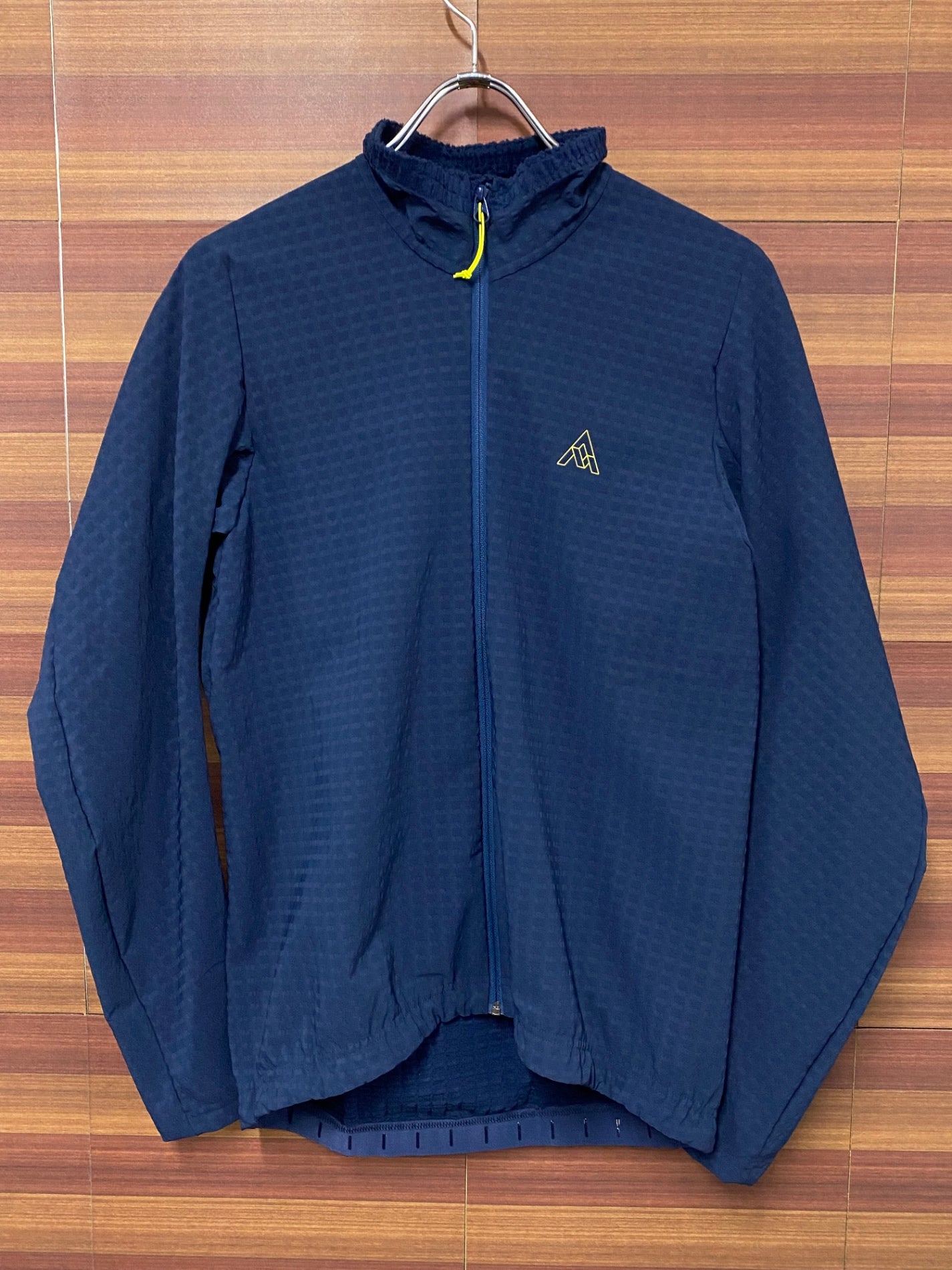 IS677 セブンメッシュ 7MESH 長袖 サイクルジャケット 中綿 青 M