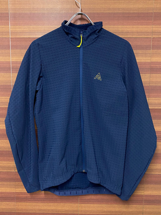 IS677 セブンメッシュ 7MESH 長袖 サイクルジャケット 中綿 青 M